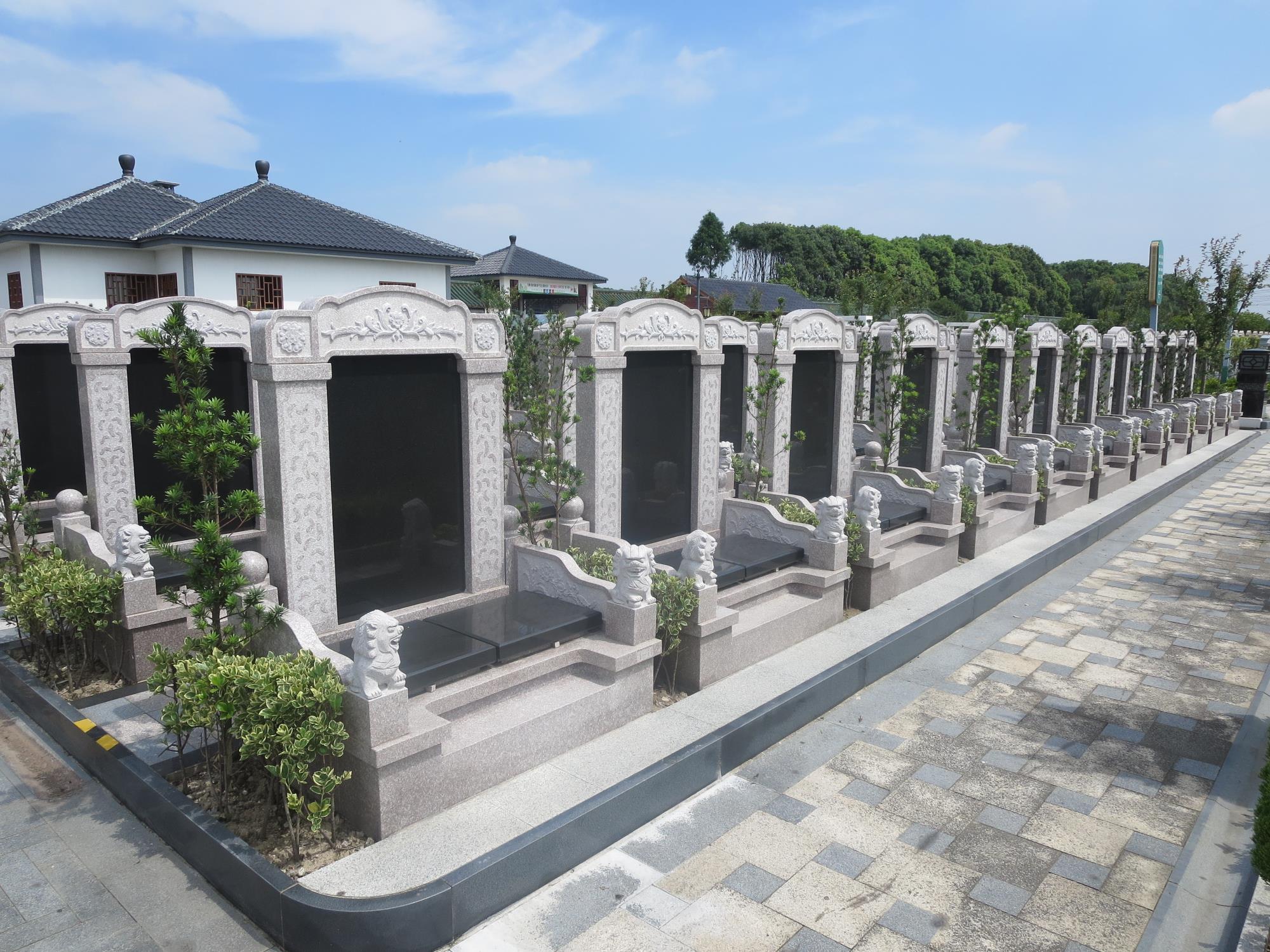 天寿陵园景观之艺术墓区-北京公墓网